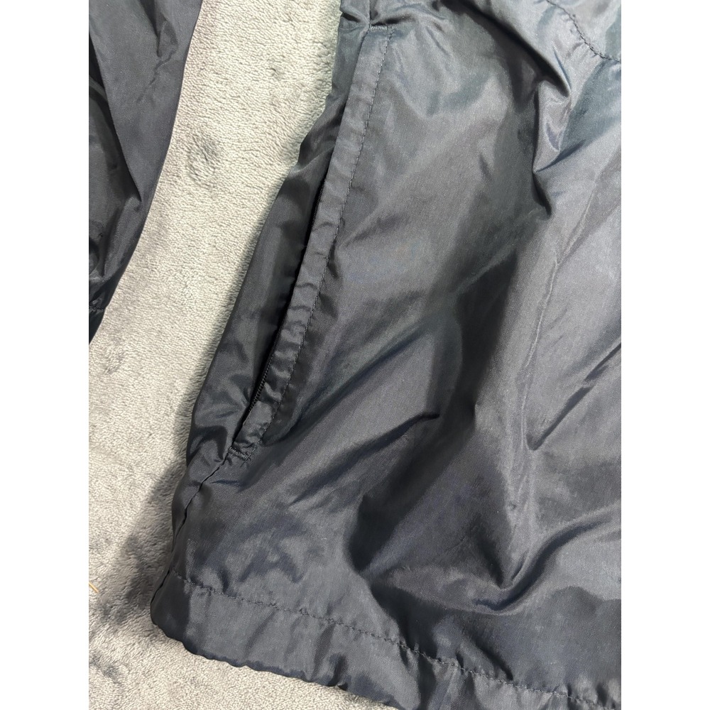 Vintage Nike Jacket Mens Large Black Teal 1/2 Zip Colorblock Windbreaker 90s - Picture 4 of 16